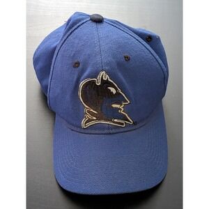 Vintage Duke Blue Devils Logo Hat Zephyr Graf-X Baseball Hat Cap OSFM